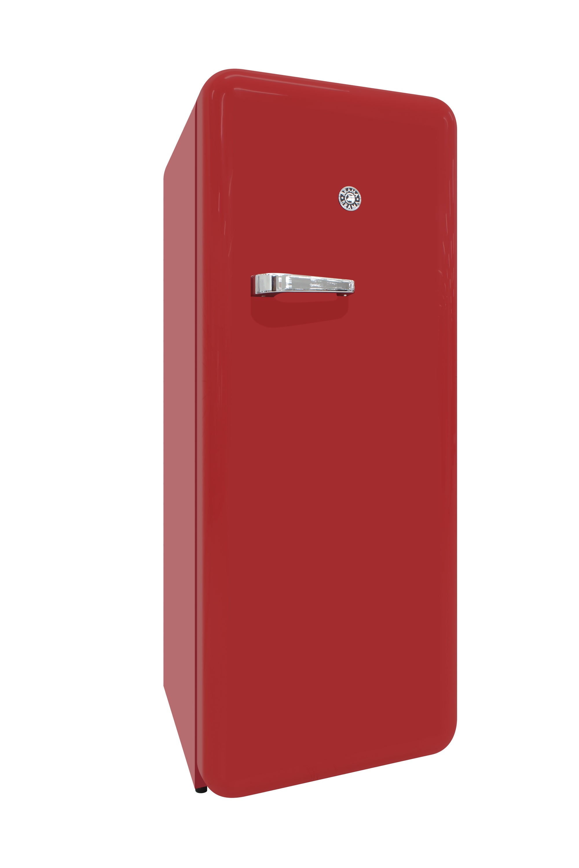 Brama 9.9-cu ft Counter-Depth Top-Freezer Refrigerator ( Red )