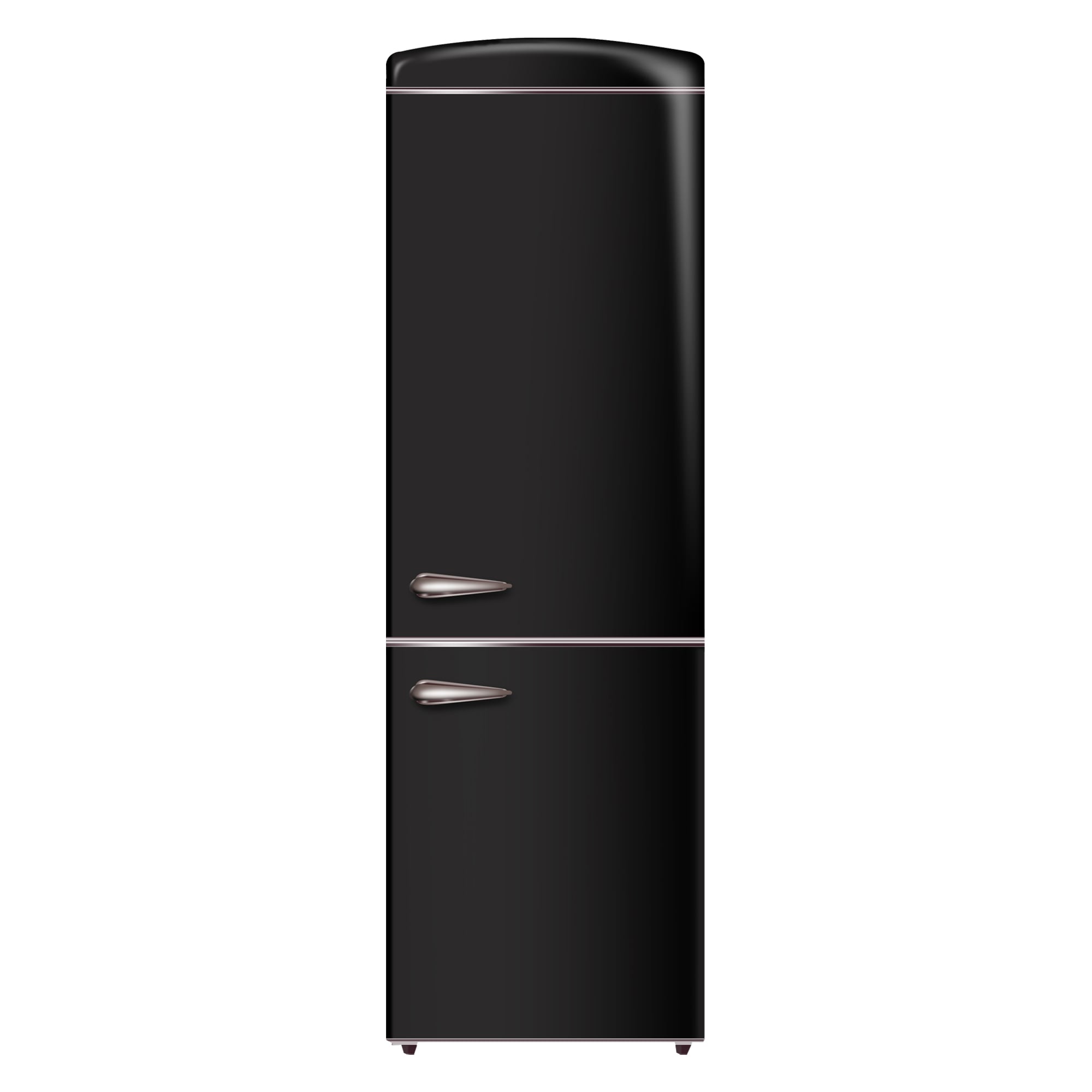 ConServ 10.7-cu ft Standard-Depth Bottom-Freezer Refrigerator Black )