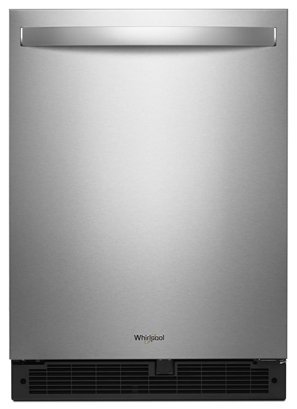 Whirlpool 5.1000-cu ft Built-In Mini Fridge ( Stainless steel ) ENERGY STAR