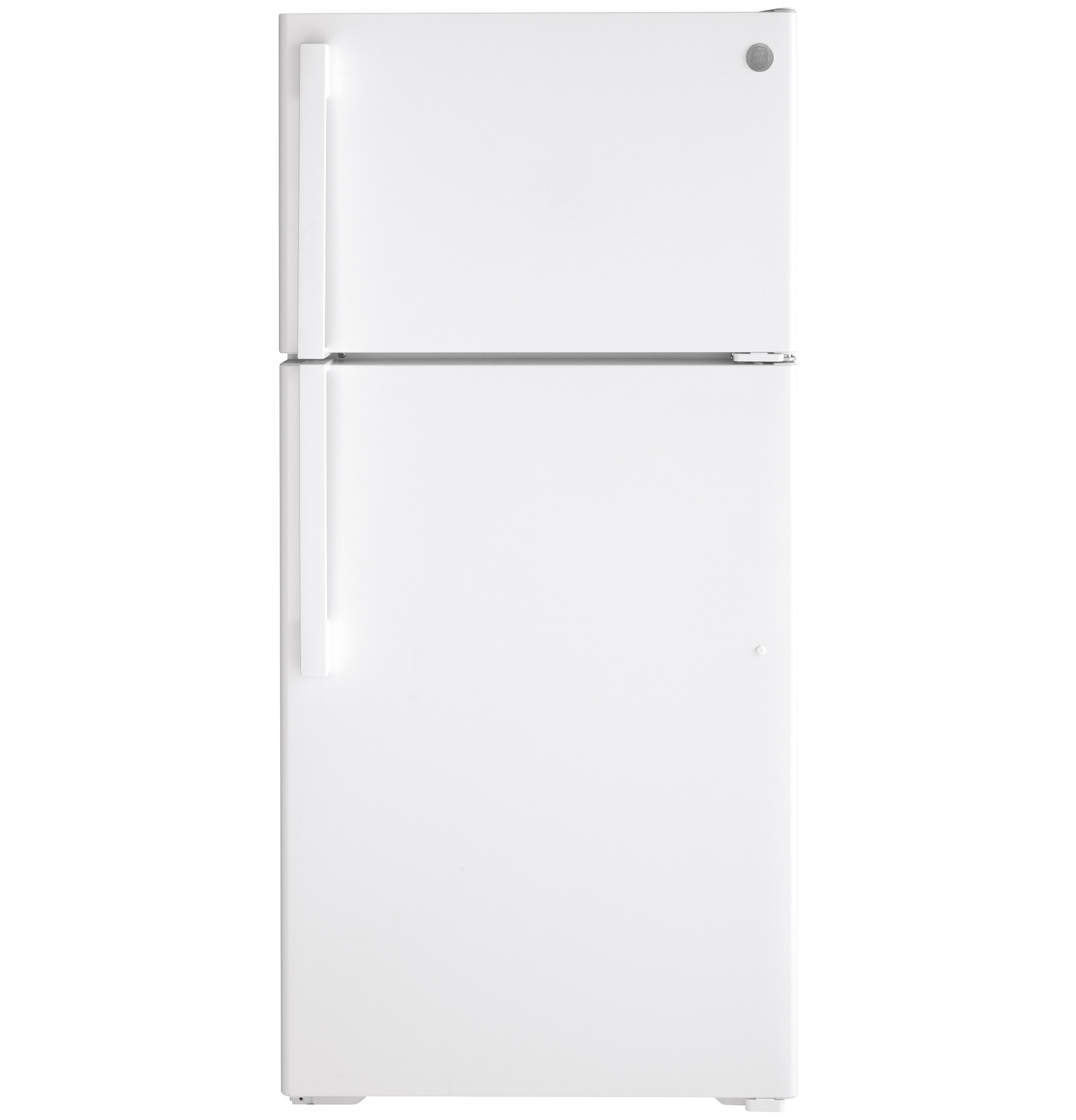 GE 15.6-cu ft Top-Freezer Refrigerator ( White )