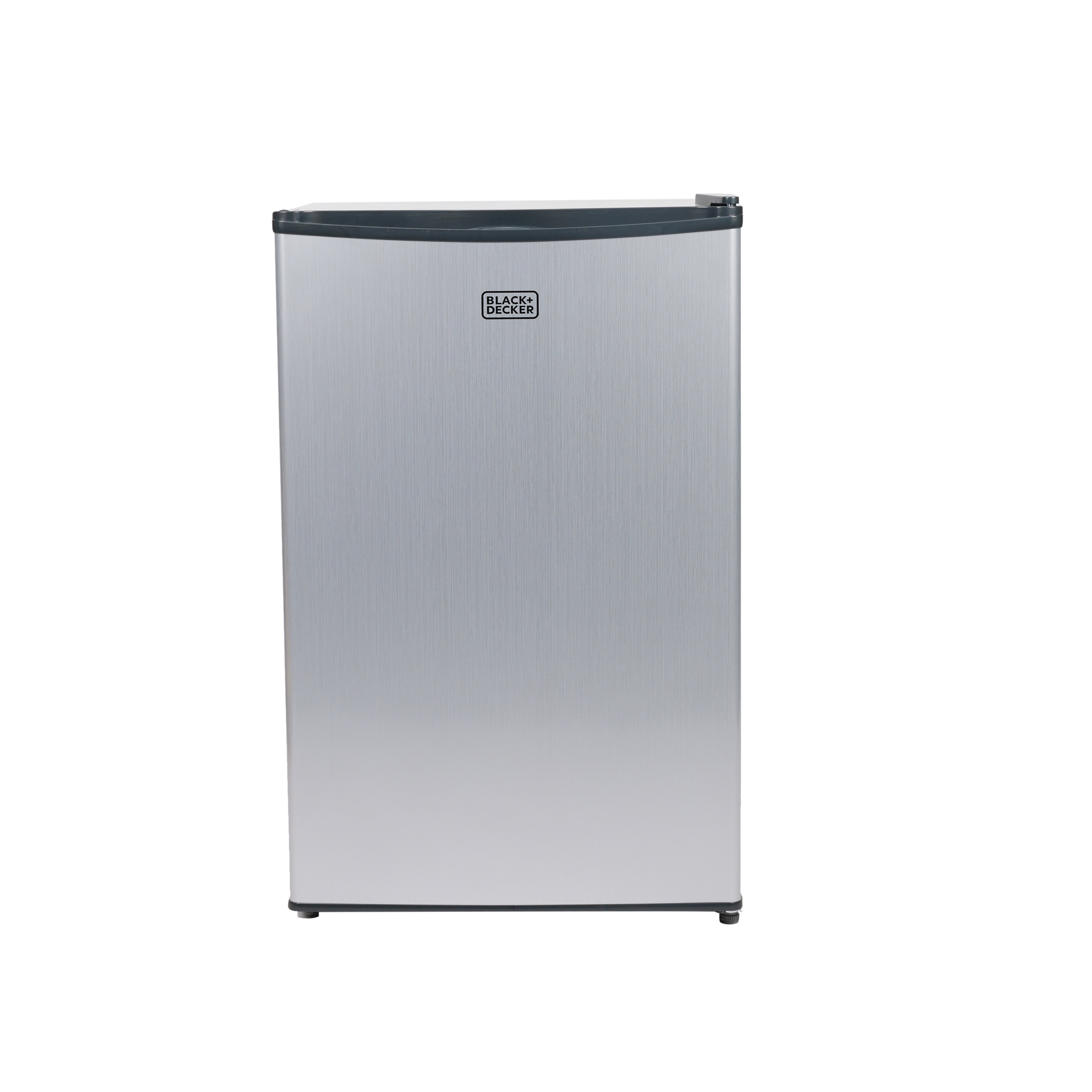 BLACK+DECKER 4.3-cu ft Mini Fridge with Freezer ( Stainless Steel ) ENERGY STAR